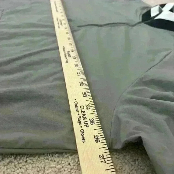 Elwood Men's XL Windbreaker Pullover 1/4 Zip Grey Golf Outdoors Jacket - Picture 11 of 12